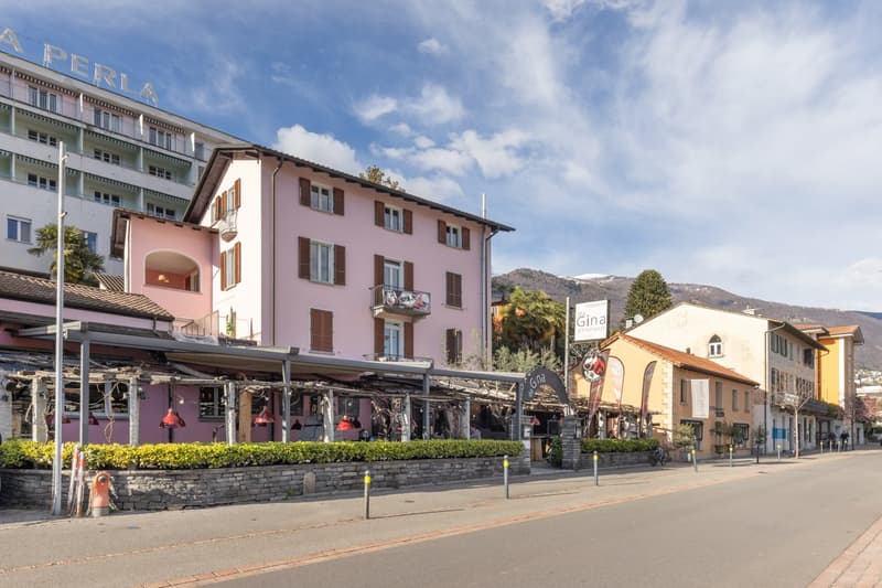 Monolocale arredato e attrezzato con piccola terrazza - Ascona centro (9)