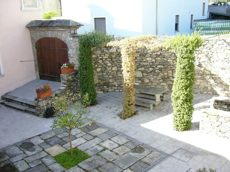 Minusio - Caratteristico rustico con corte interna (1)