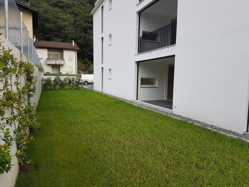 White building with balcony