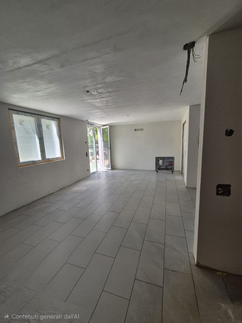 Modern semi-detached house under construction in Biasca (6)