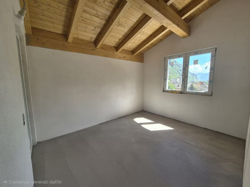 Modern semi-detached house under construction in Biasca (11)