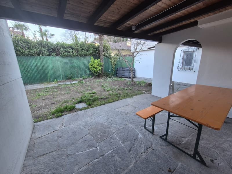 Locale hobby / laboratorio con giardino a Losone – disponibile subito (2)