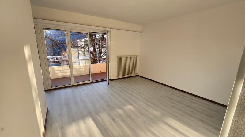 Cozy studio apartment with balcony in Vezia (2)