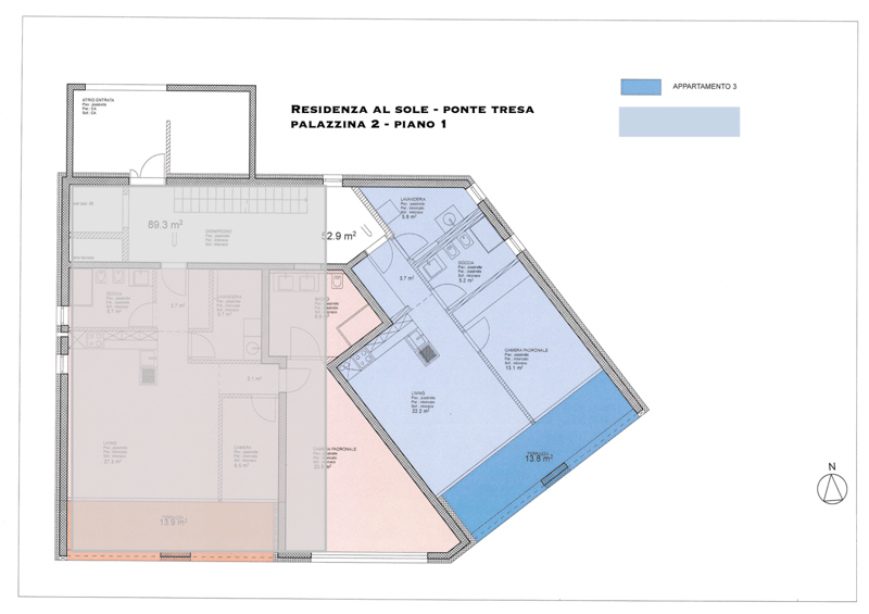 Modern 2.5-room apartment with lake view terrace in Ponte Tresa (7)