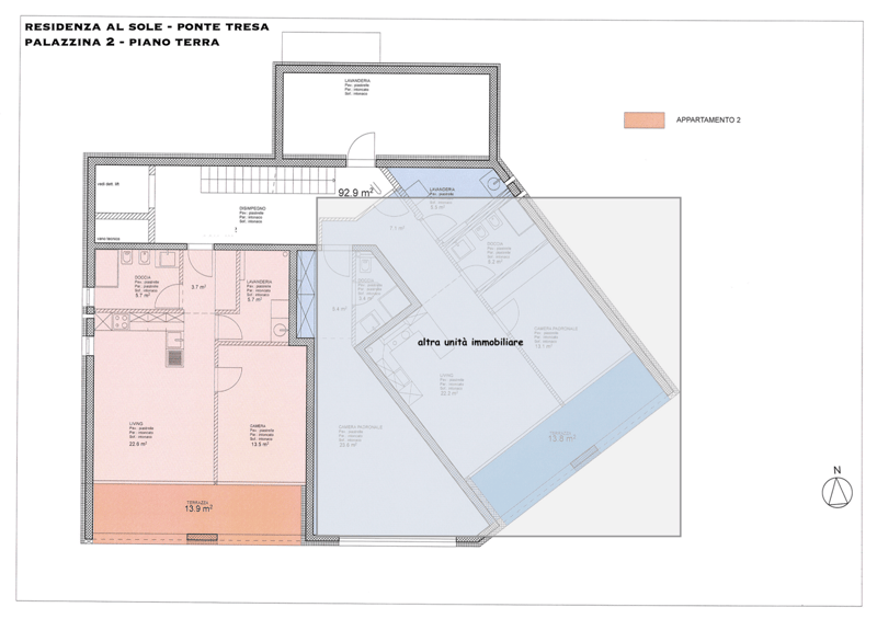 Modern 2.5-room apartment with lake view terrace in Ponte Tresa (5)