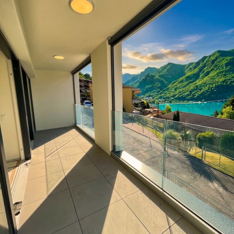 nuovissimo appartamento 3.5 locali con terrazza vista lago (3)