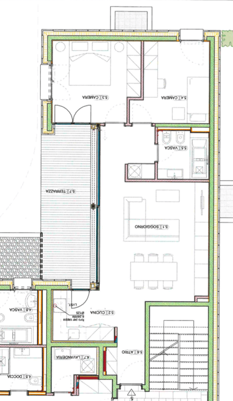 Appartement de 3,5 pièces avec terrasse couverte et jardin (7)