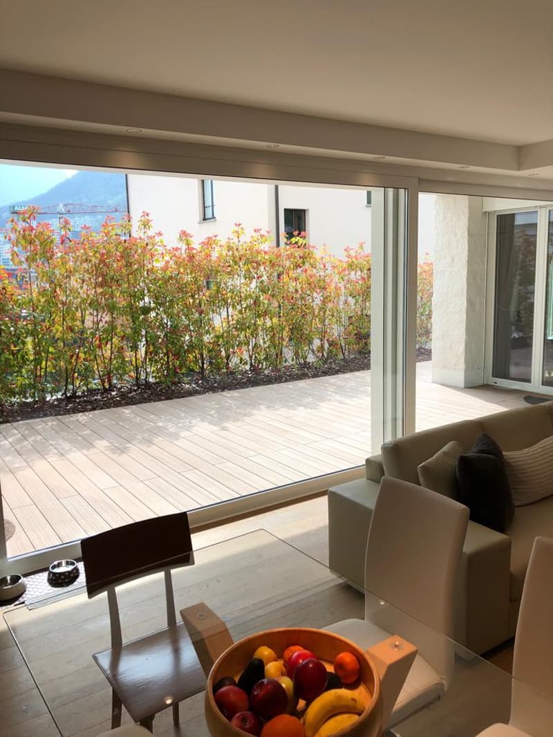 Appartement de 3,5 pièces avec terrasse couverte et jardin (2)
