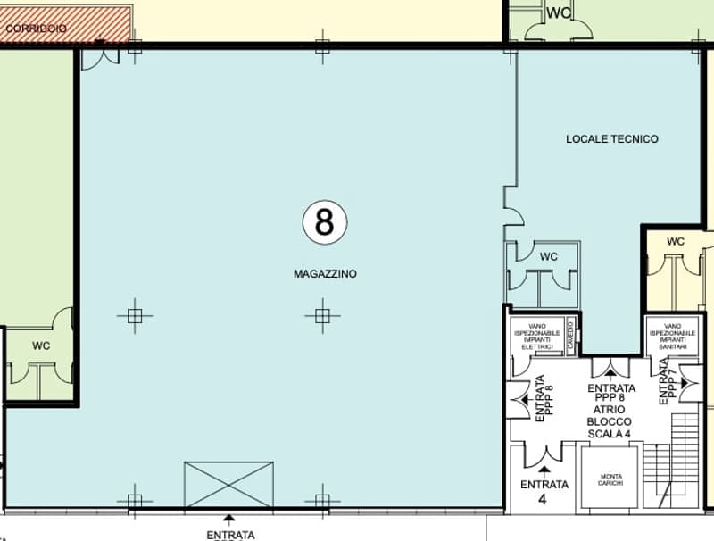 Capannone Industriale in Affitto a Mendrisio – 550 m² altezza 7.80 mt (3)