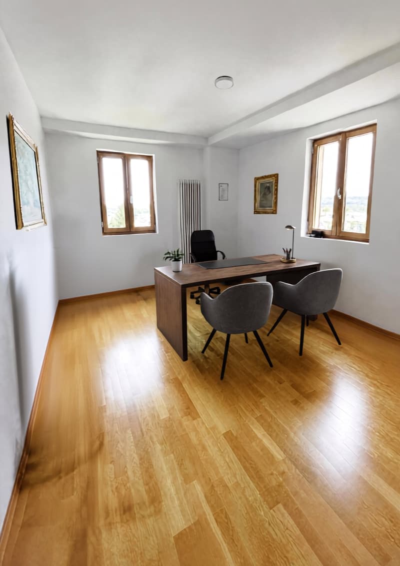 Ufficio luminoso di 4.5 locali a Rancate (2)