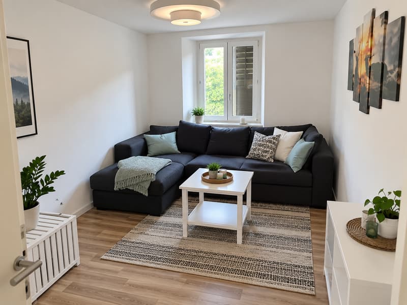 Grosse 4.5-Zimmer-Wohnung in Läufelfingen - ganzes d-stöckiges Dach gehört dazu (5)