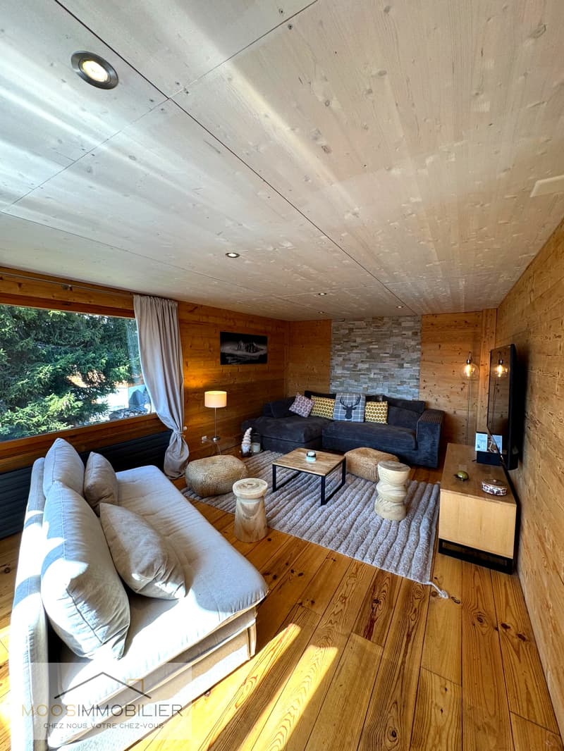 Charming chalet in Ovronnaz with mountain views (3)