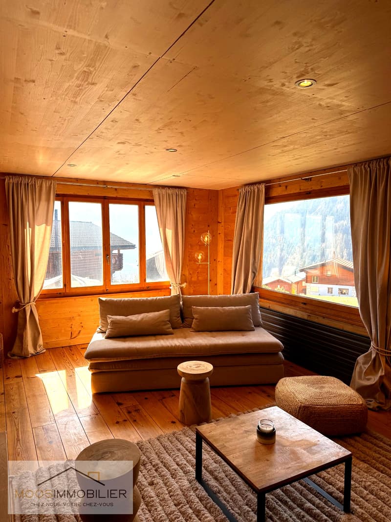 Charming chalet in Ovronnaz with mountain views (2)