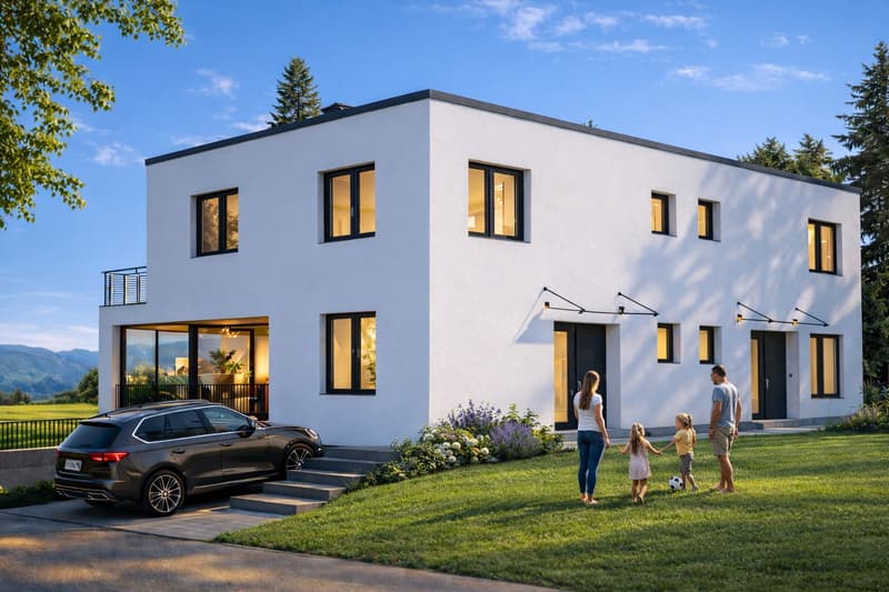 Neubauprojekt «Am Langweg» - Ihr nachhaltiges Zuhause im Grünen, Nur noch 1 Haus verfügbar! (9)