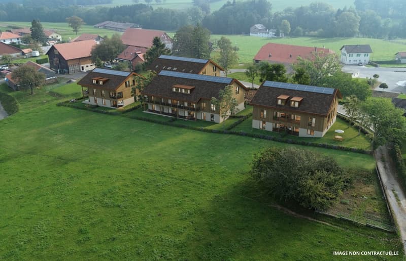 VUE PANORAMIQUE - 3,5 pces avec terrasse de 24 m2 orientée Ouest ! (1)
