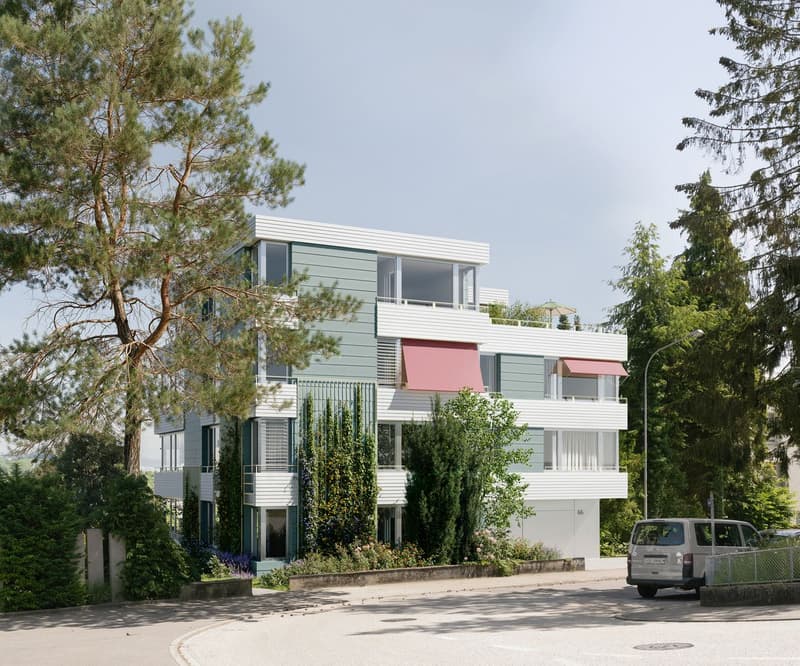 Last free unit: 3.5-room new apartment on the 1st floor with large balcony (2)