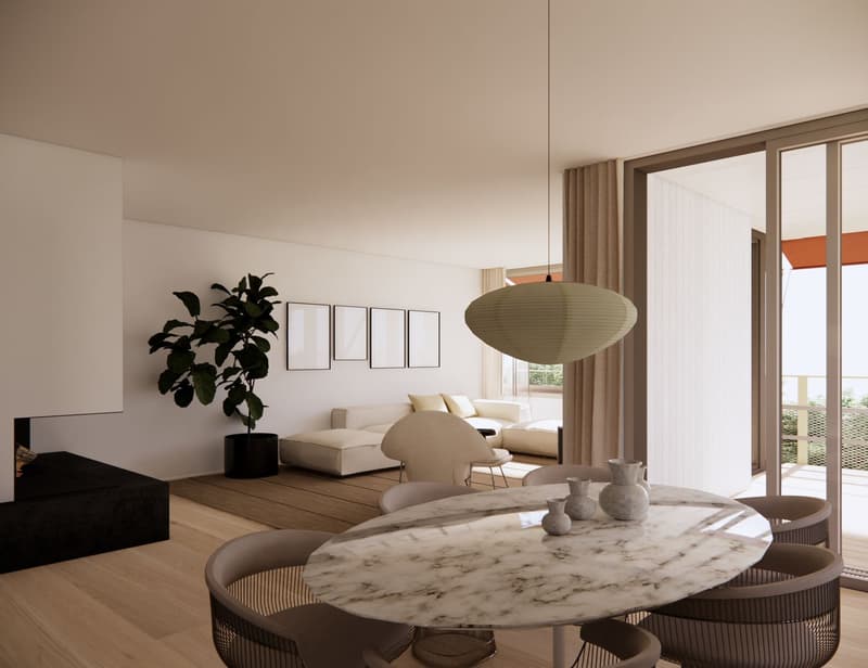 Last free unit: 3.5-room new apartment on the 1st floor with large balcony (9)