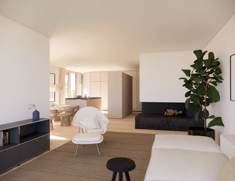 Last free unit: 3.5-room new apartment on the 1st floor with large balcony (11)