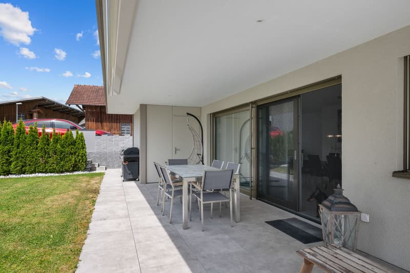 Amateurs de jardin attention - appartement de 3,5 pièces neuf avec vue sur le vert (1)