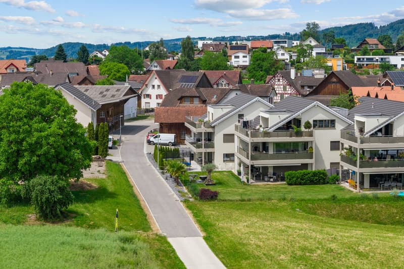 Amateurs de jardin attention - appartement de 3,5 pièces neuf avec vue sur le vert (4)