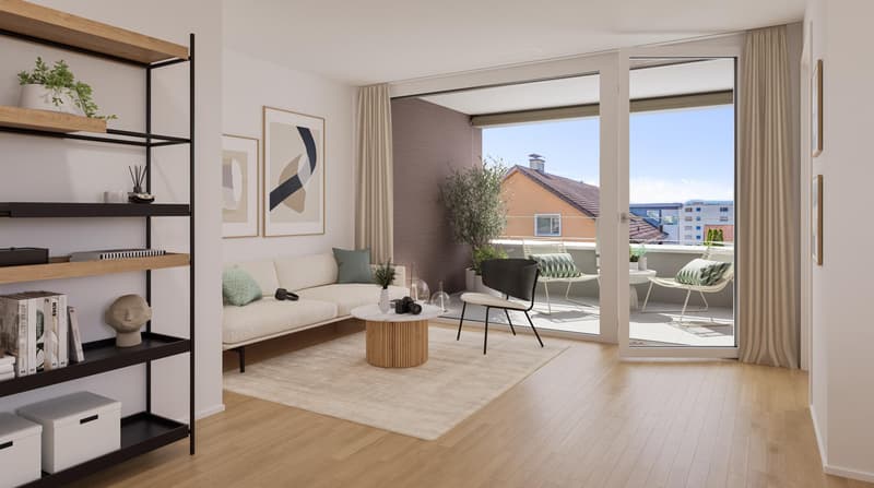 1.5 Zimmerwohnung in Hunzenschwil (3)