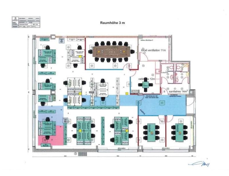 VERSOIX - Bureaux lumineux d'env. 262 m² ? Rez-de-chaussée (8)