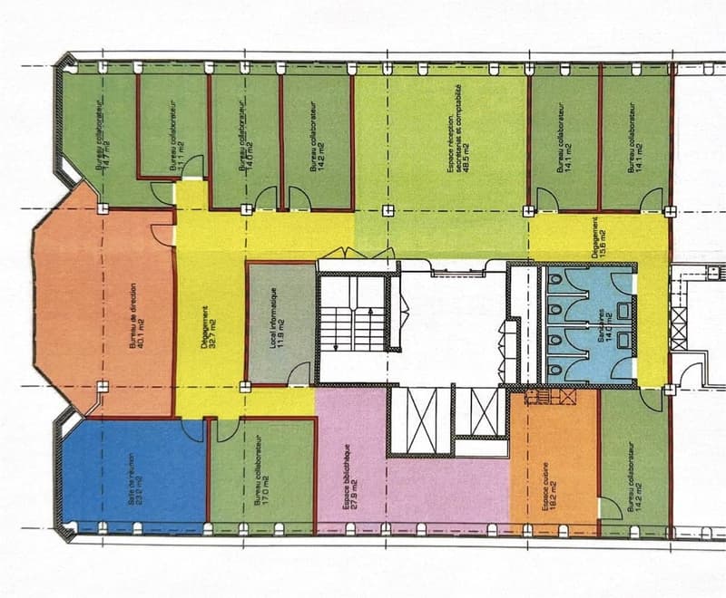Florissant ? Plateau de bureaux de 358 m² climatisé (13)