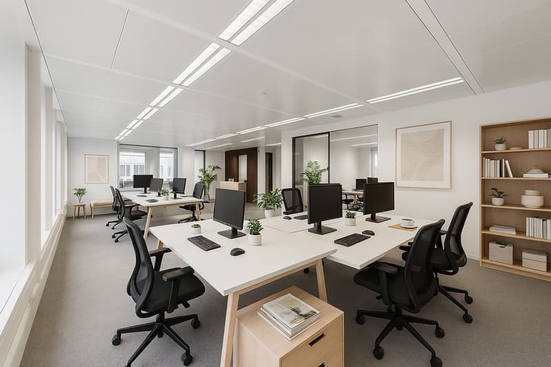 Fiorente ? Piattaforma di uffici di 358 m² climatizzata (7)