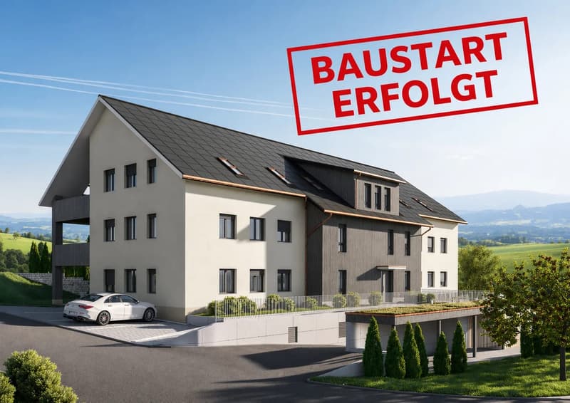 Helle 4.5-Zimmer-Wohnung mit Balkon in Gansingen mieten (1)