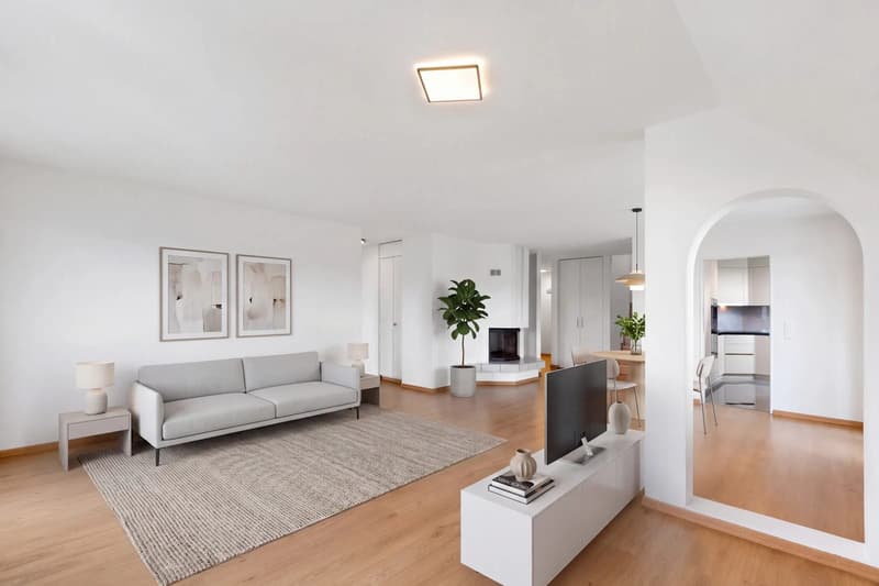 5.5-Zimmer-Dachwohnung mit Cheminée in Bonau (5)