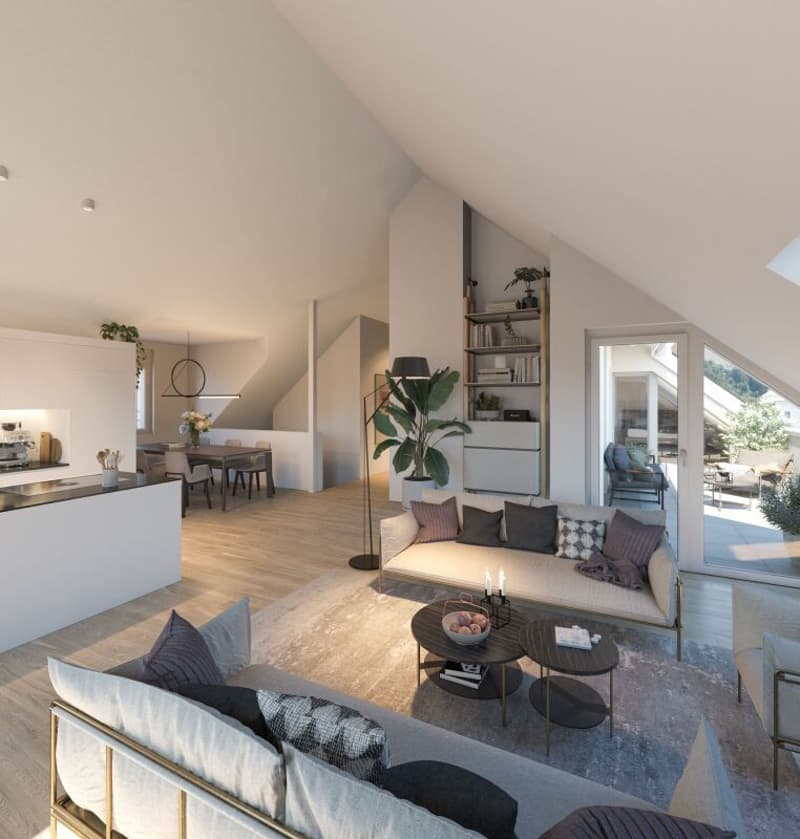 Appartement de jardin 4,5 pièces "Wohnen Neugass" (5)