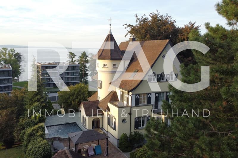 RESERVIERT | Herrschaftsvilla mit 2'008 m2 parkähnlichem Grundstück (1)