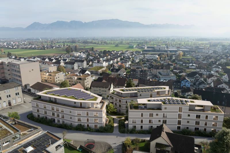 Nouveau bâtiment | Aménagement résidentiel Rebgarten (5)