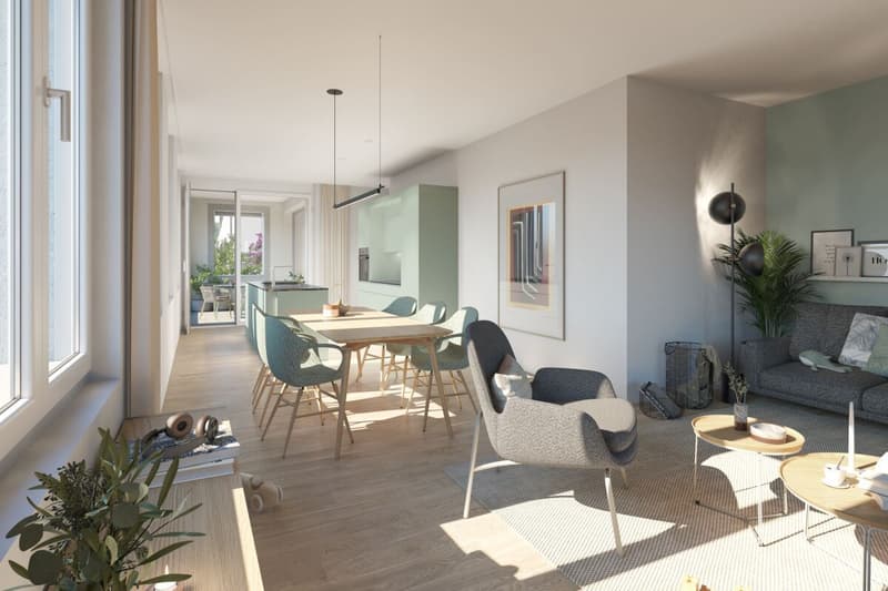 Appartement de jardin 3,5 pièces "Wohnen Neugass" (4)