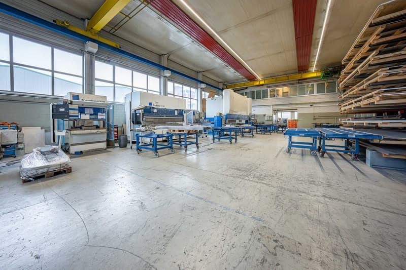 Propriété commerciale et de production avec tracteur de bureau (10)