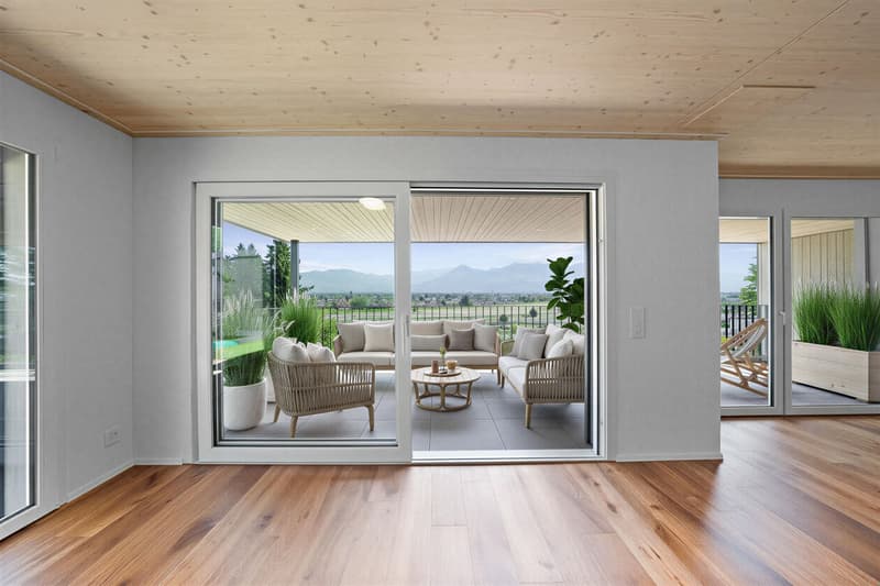 Newly built semi-detached houses - living with a wide view (5)