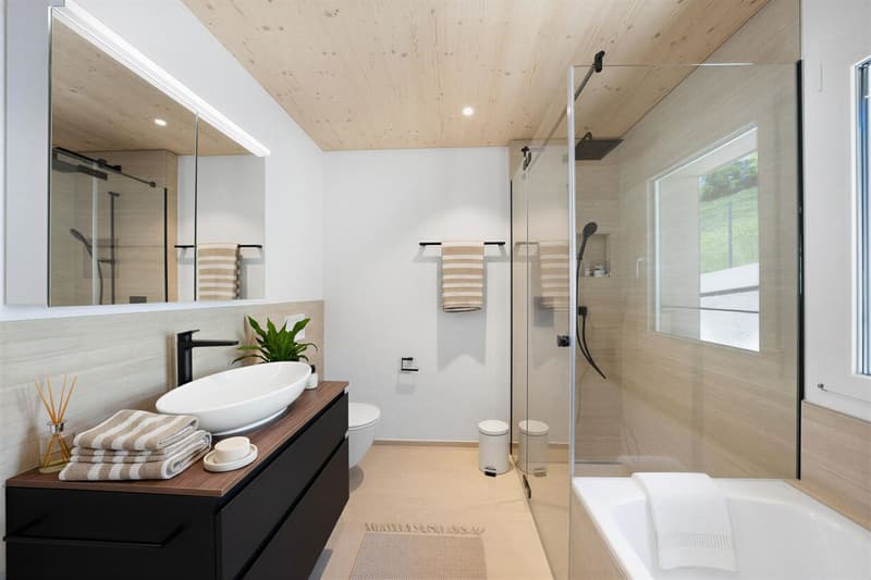 Newly built semi-detached houses - living with a wide view (7)