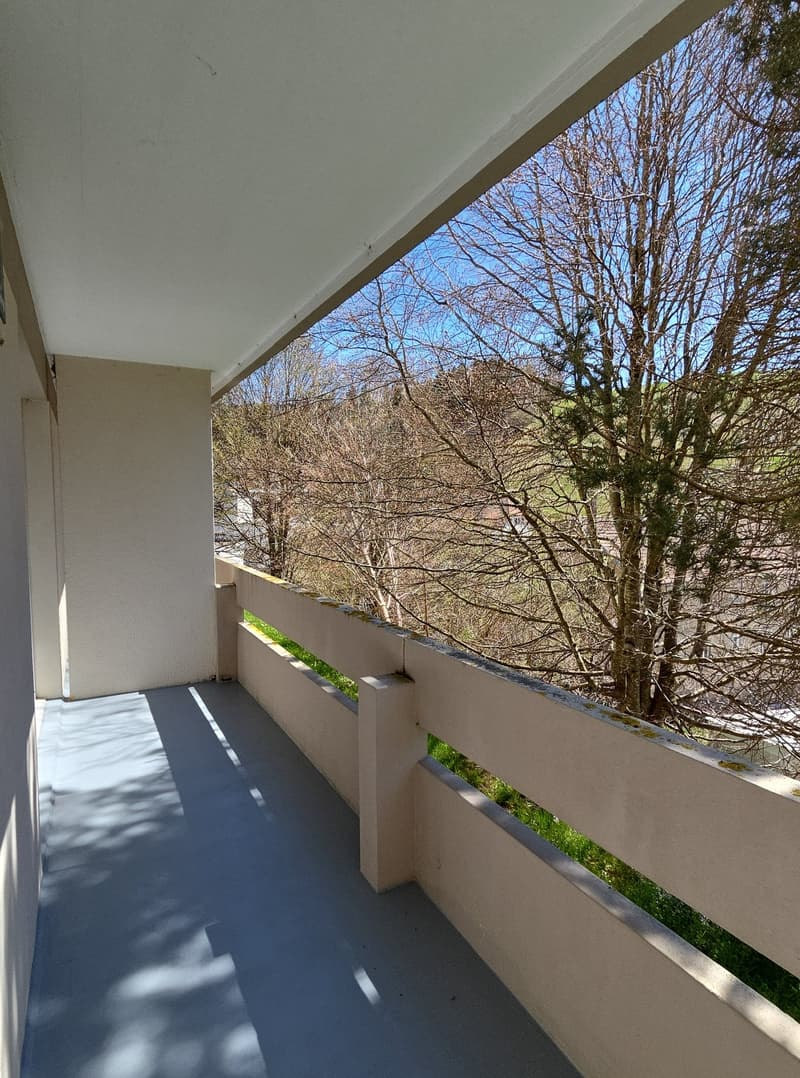 Magnificent 3.5-room apartment with balcony and panoramic view in Le Locle (3)