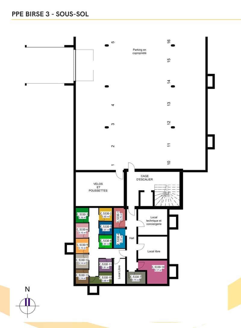 Modern apartments in a new building in Delémont (11)