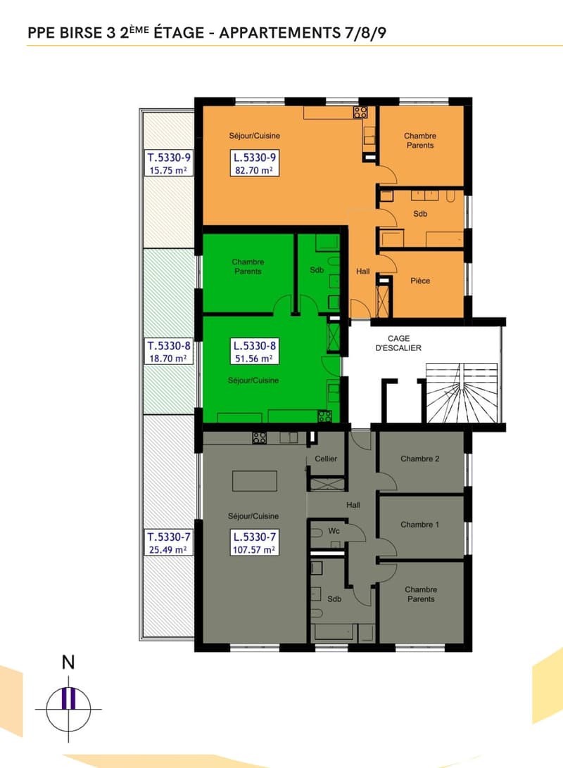Modern apartments in a new building in Delémont (14)
