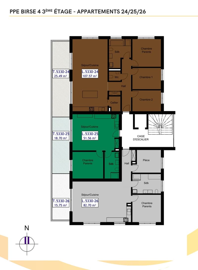 Modern apartments in a new building in Delémont (21)