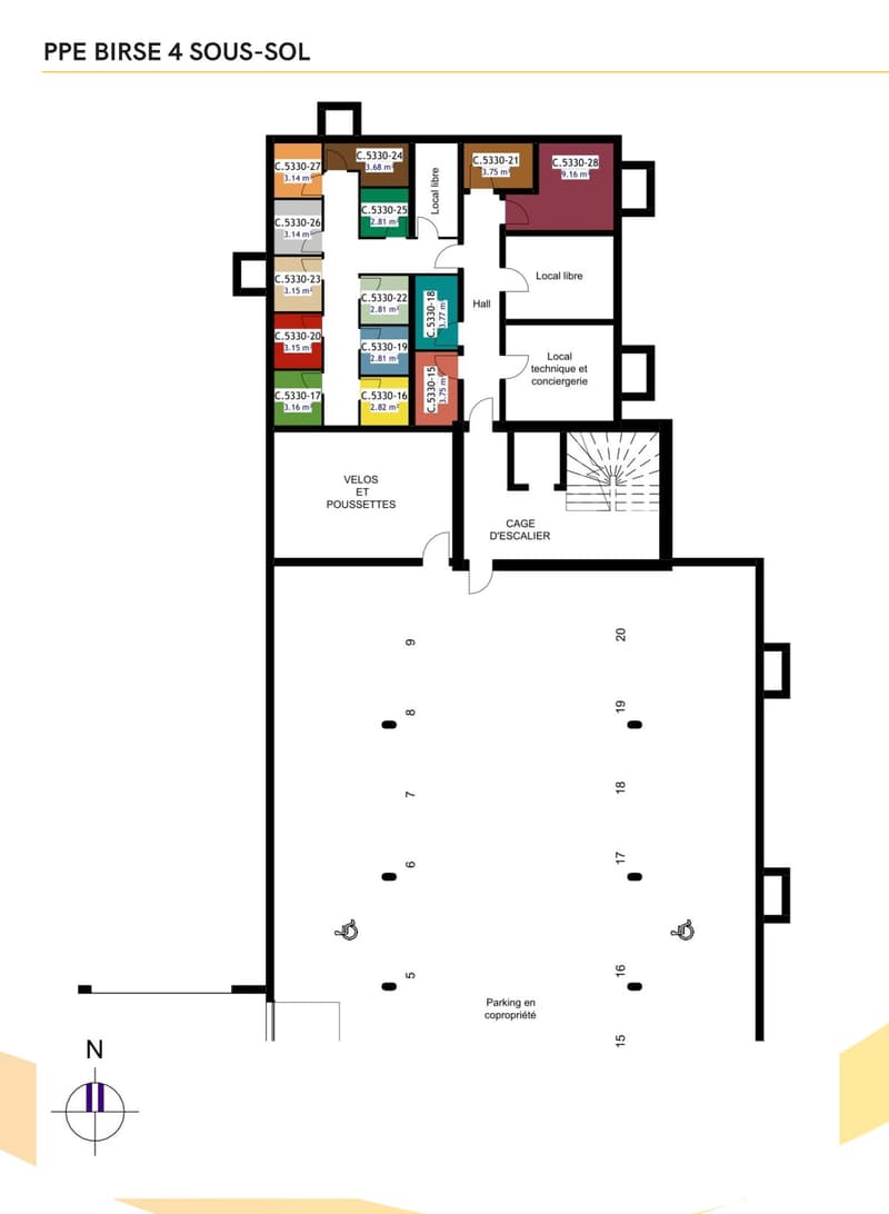 Modern apartments in a new building in Delémont (17)