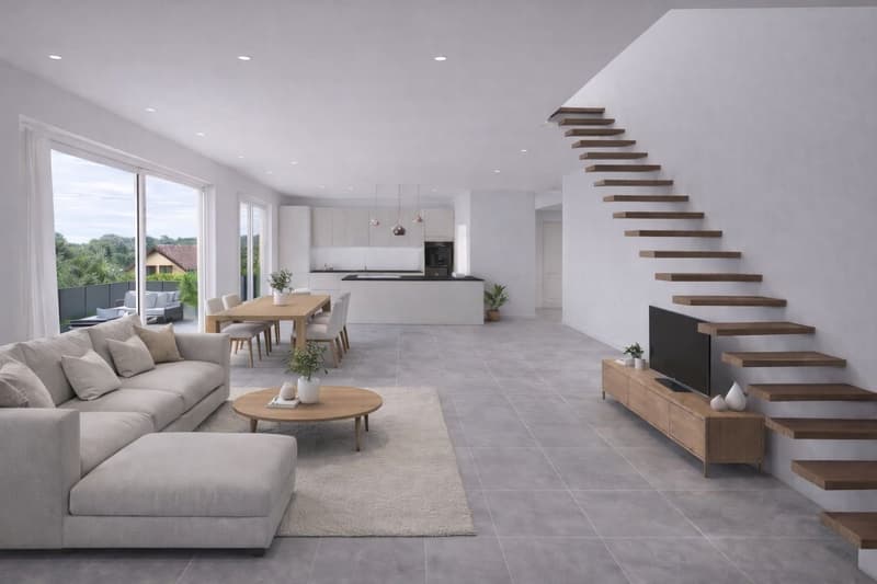 Contemporary building with 5 apartments – comfort, nature and brightness (1)