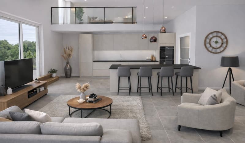 Appartamenti 4,5 locali in duplex a Gampelen - Standing & volumi generosi (2)