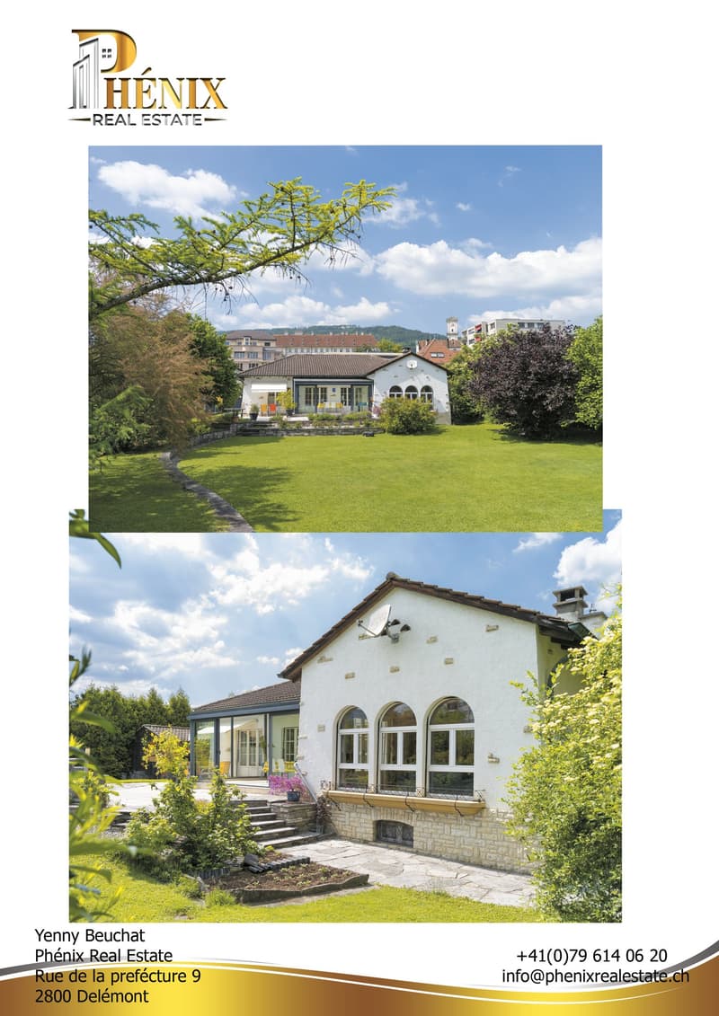 Magnificent 5.5-room villa with panoramic views in Delémont (3)