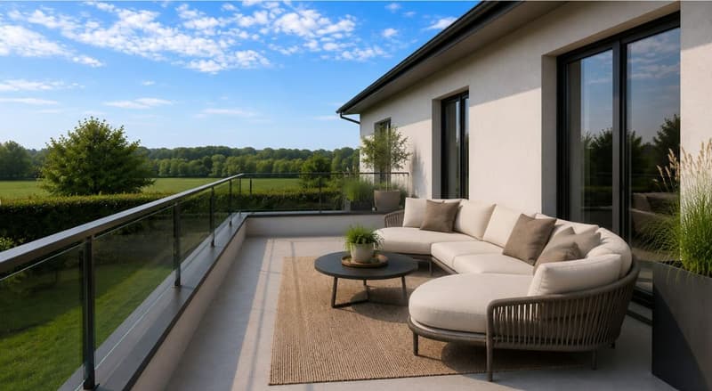 À VENDRE SUR PLAN – APPARTEMENTS NEUFS DE 3,5 PIÈCES À COURTÉTELLE (2)