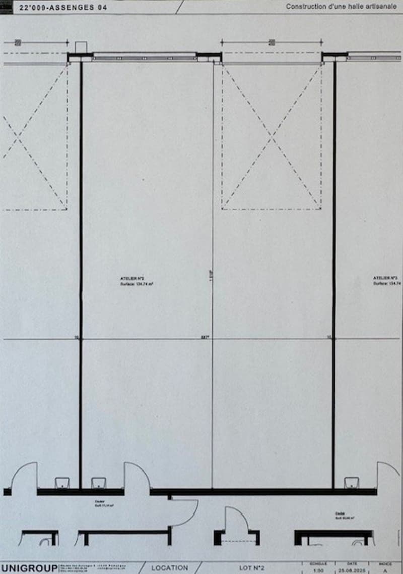 Zu vermieten neu Hallen/Atelier sofort (1)