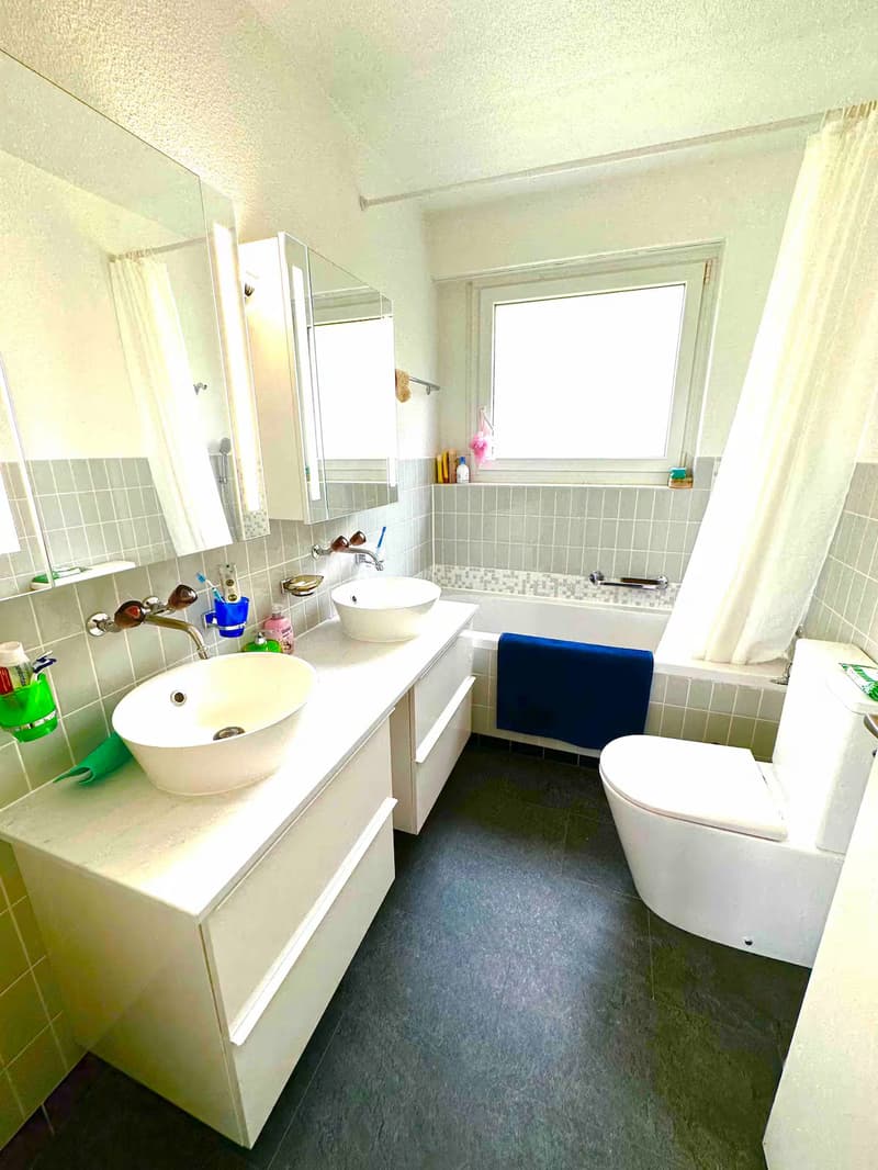 Badezimmer in Wohnung 3