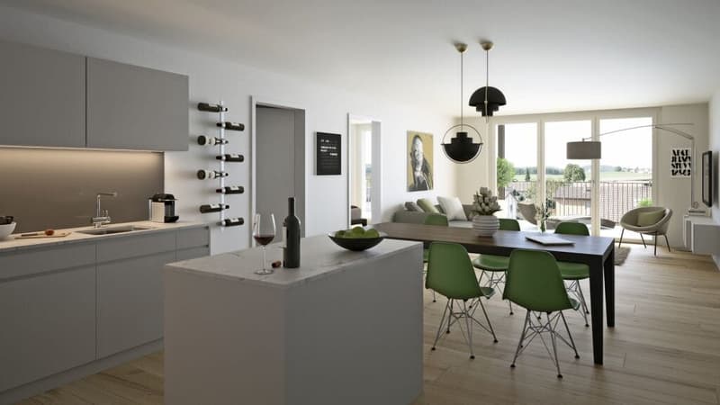 Appartement 3.5 pièces à Biberist - calme & ensoleillé (4)