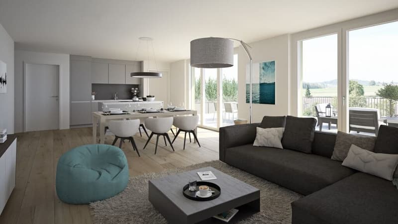 Appartement 3.5 pièces à Biberist - calme & ensoleillé (5)